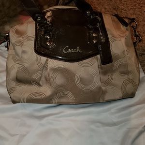 Coach purse and wristlet